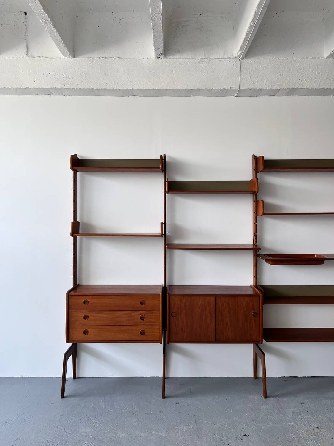 Scandinavian Mid Century Teak Bookcase, Norway 1960’s