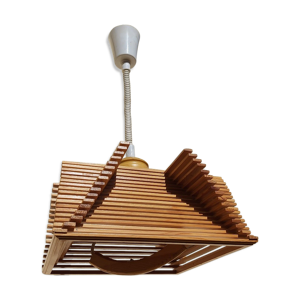 lustre bois scandinave