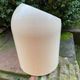 Space Age waste paper basket in beige PVC signed Makio Hasuke for Gedy Italia 1970