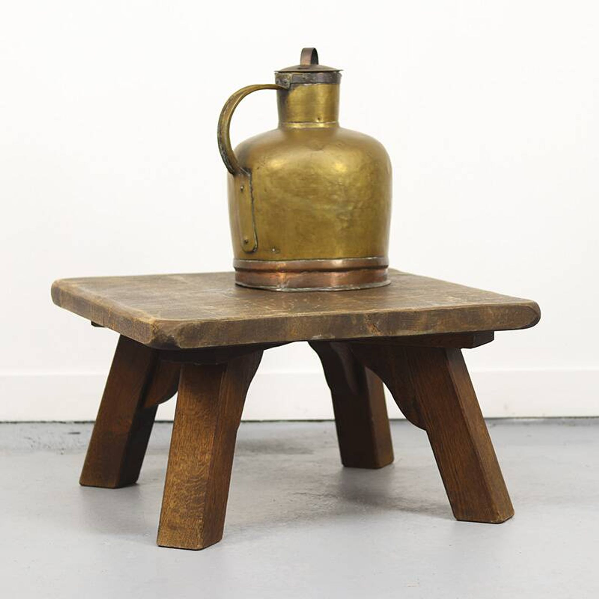 Early 19th century Antique copper milk can