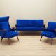 Blue living room set, Danish design, 1960s, designer: Chresten Findahl Brod
