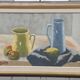 Original Swedish Oil On Canvas – “Still Life” By Lindqvist