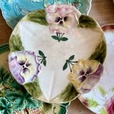 Set of 12 antique slip plates