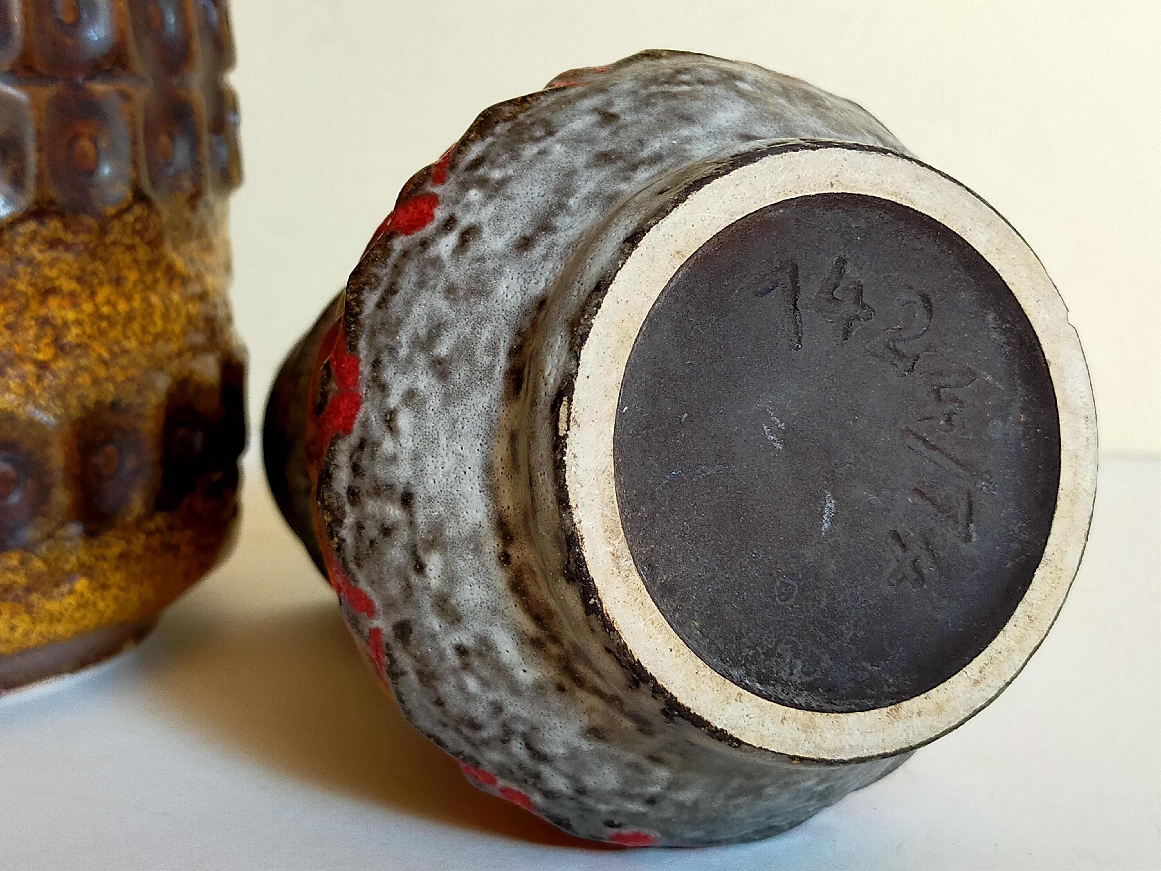 Vintage ceramic duo made in France