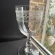 6 verres à eau Baccarat gravure Grecque inclinée