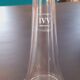 Soliflore vase in blown glass Italian design signed IVV