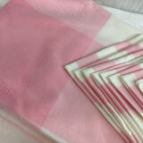 Old tablecloth & 10 napkins