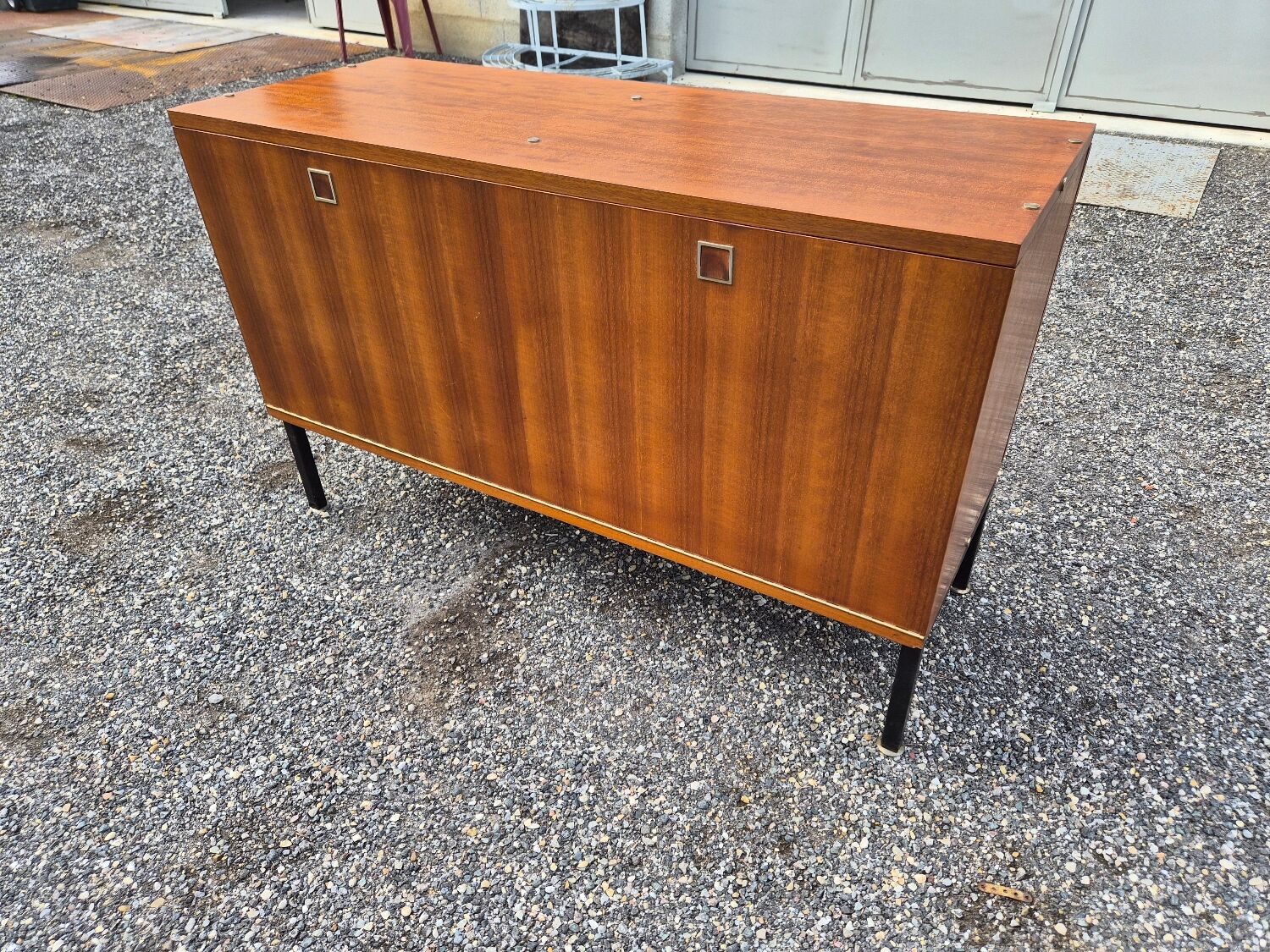 Buffet bar enfilade moderniste Paolozzi Monopoly vintage années 60