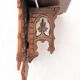 Etagere ancienne murale en bois découpé et sculpté début du 20e siècle