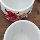 4 pots de cuisine en barbotine