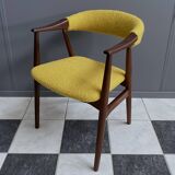 Thomas Harlev chair model 213 in yellow Boucle