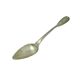 Table spoon, classicism, silver-plated brass, Austro-Hungary, early 20th century