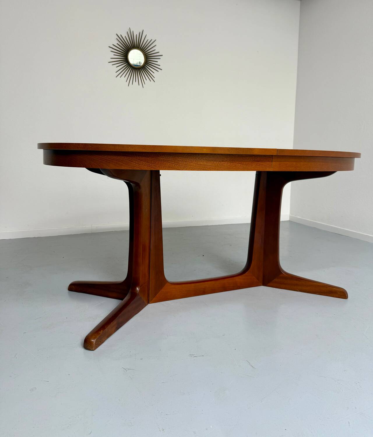 Baumann dining table in rosewood wood, 70s design