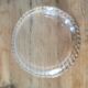 Glass arcopal cake dish with bell