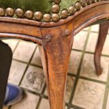 Pair of armchairs Louis XV period, stamped Baudin