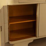 Art Deco kitchen cabinet, 1920s, two-piece