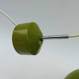 Hanging green lamp from the 70's
