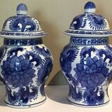 Pair of covered pots