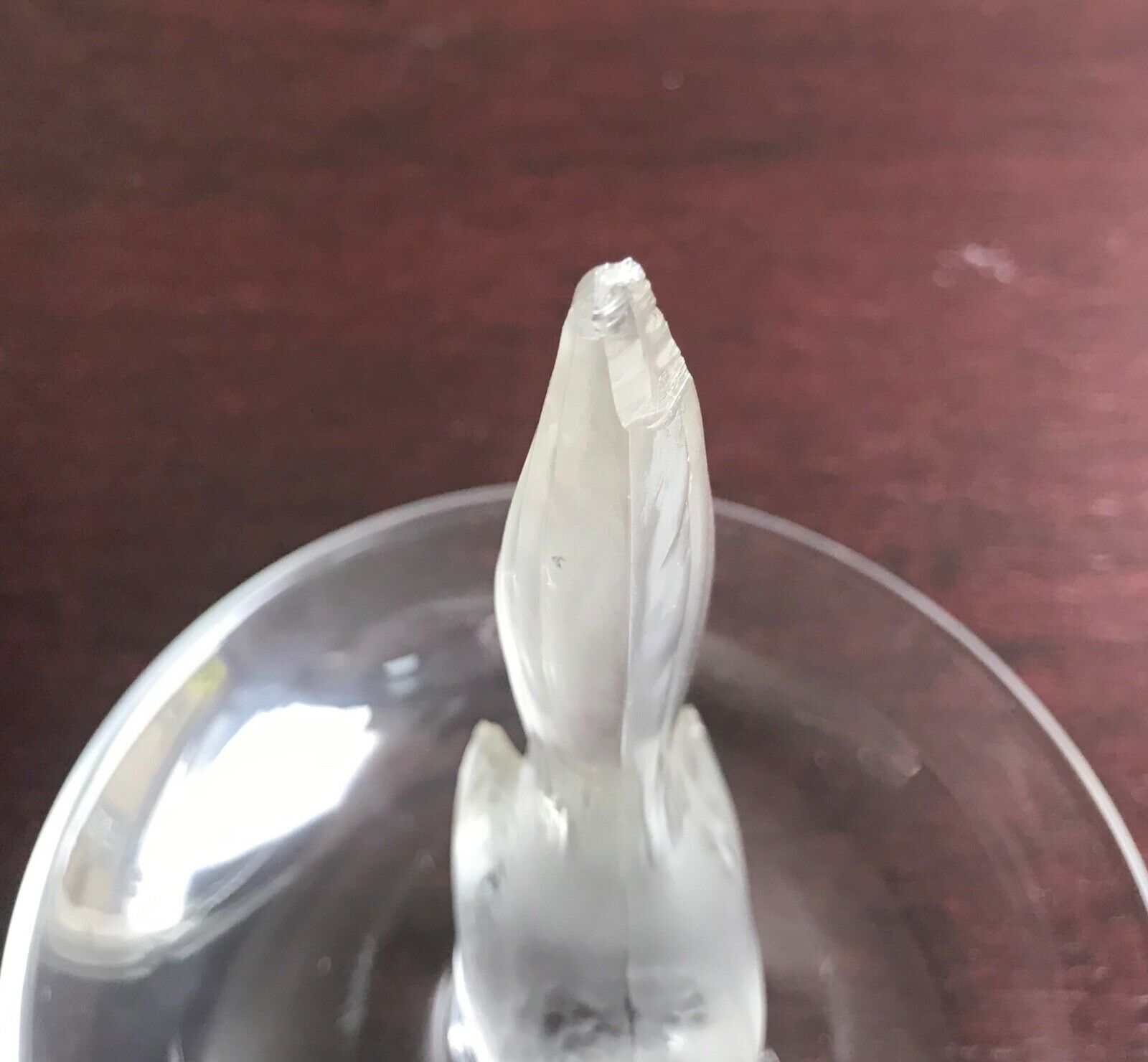Crystal cup by Lalique France