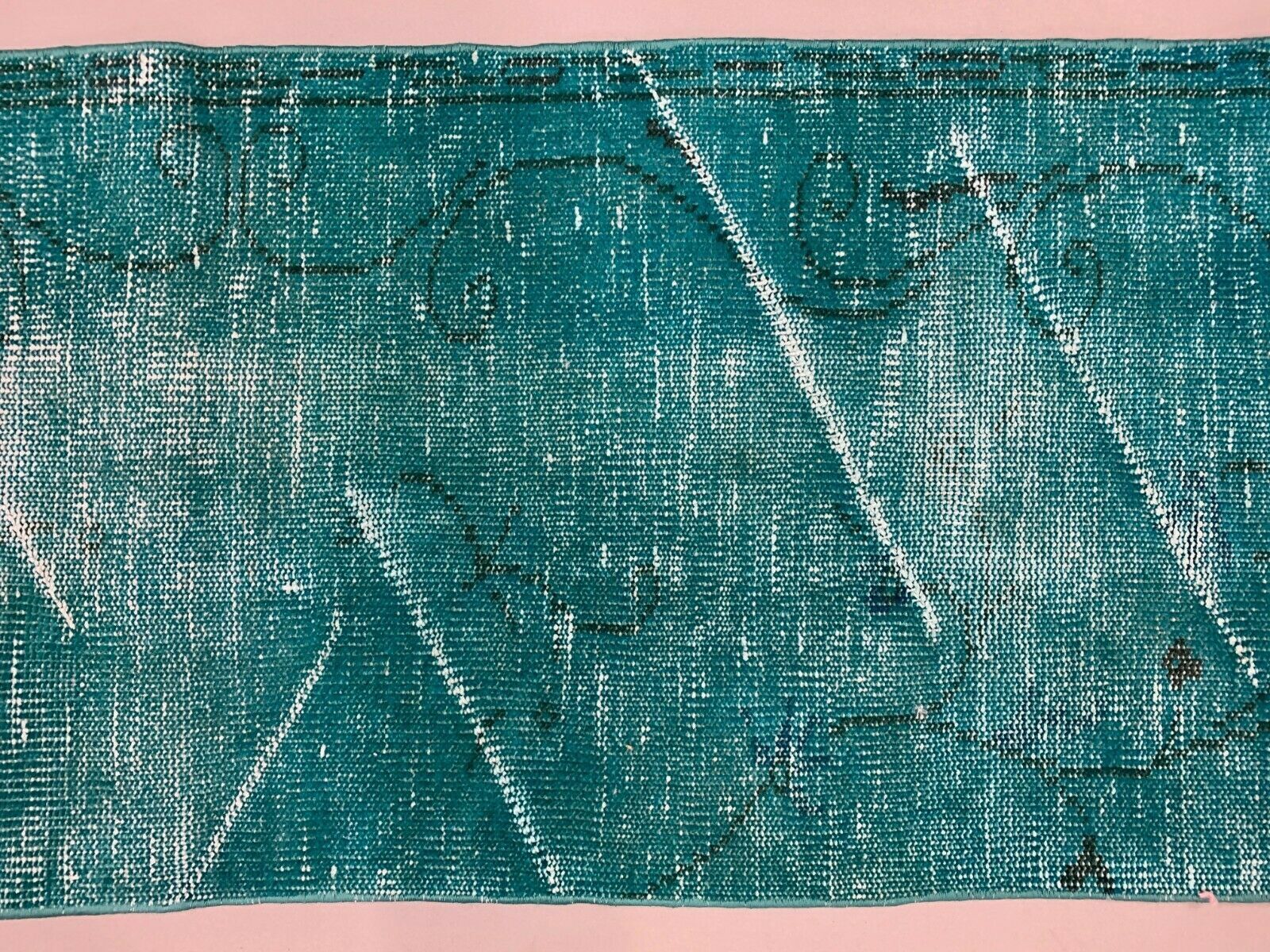 Turkish runner 255x55 cm wool