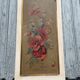 Tableau bouquet de fleurs sur huile : signé G.CORDIER