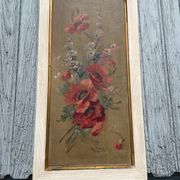 Bouquet of flowers oil painting: signed G.CORDIER