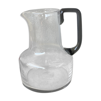 Design blown glass decanter