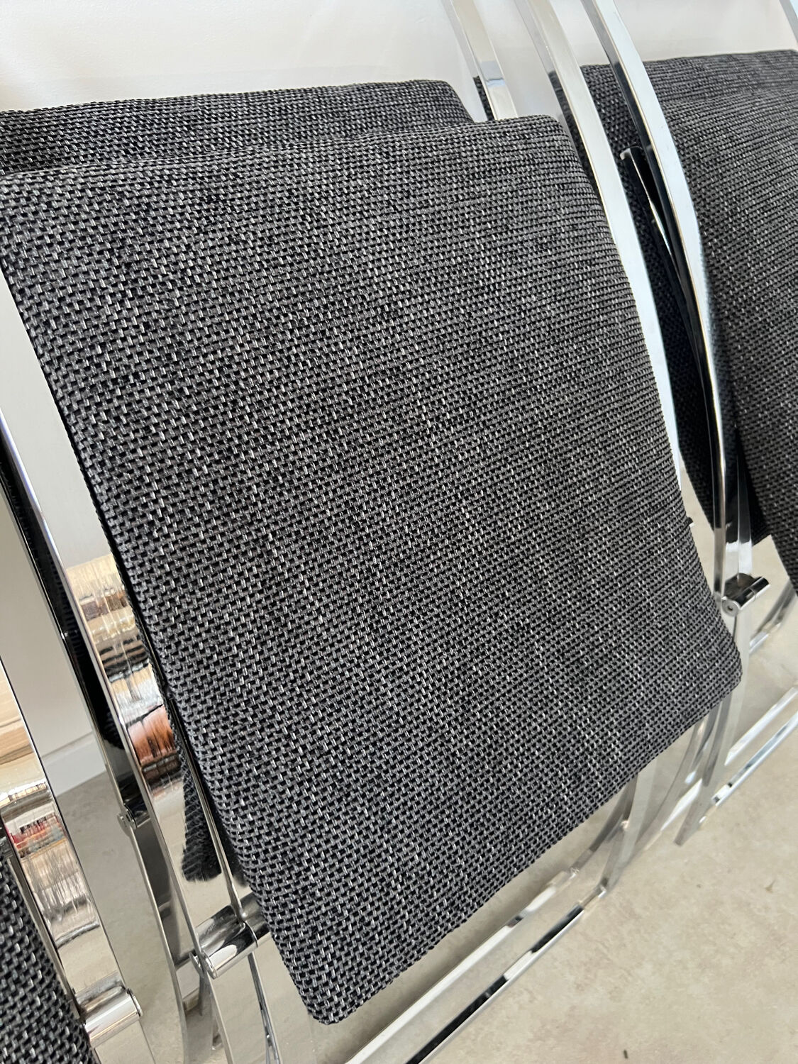 Table et 6 chaises pliante Luisa vintage design italien Marcelo Cuneo