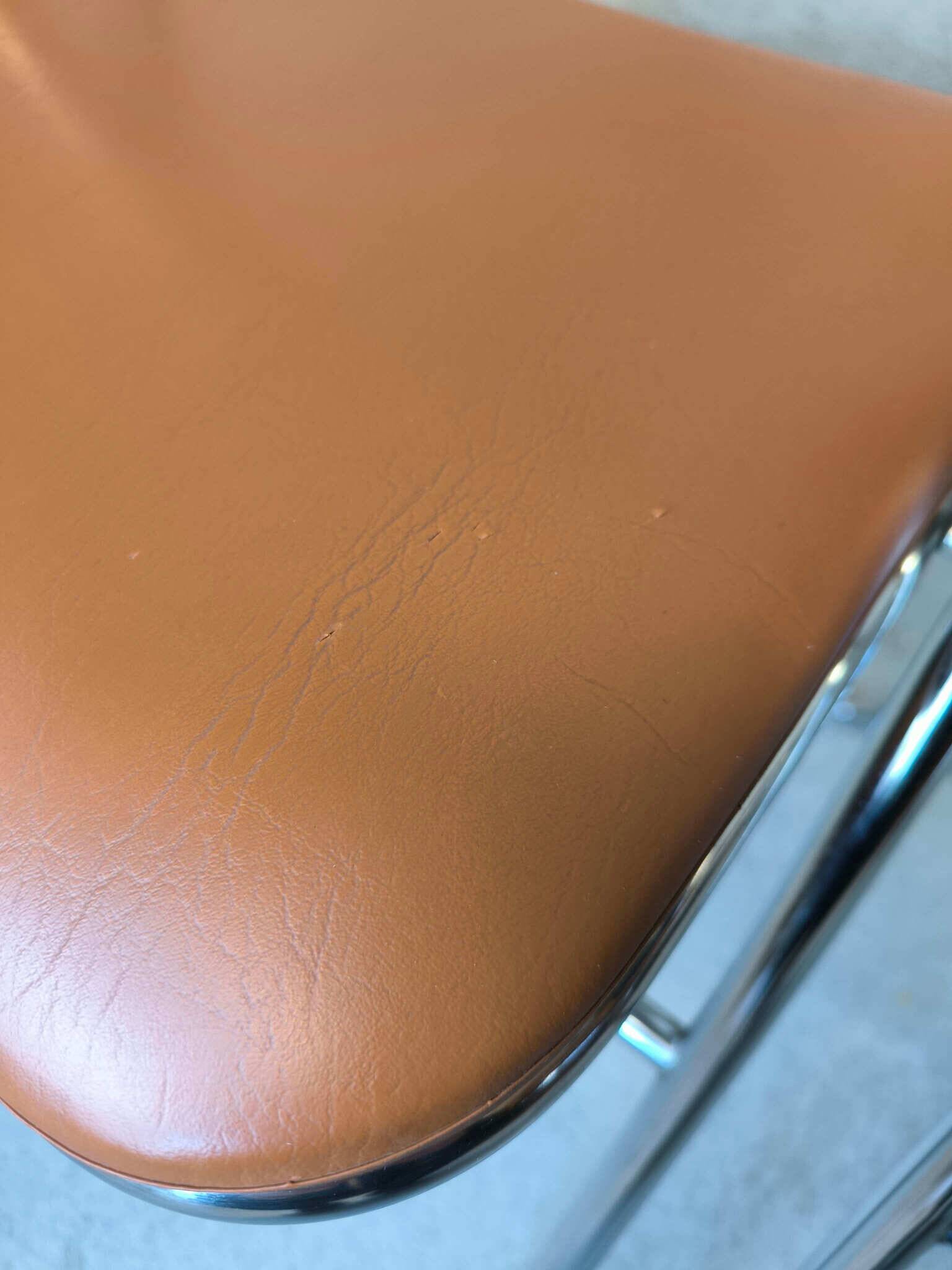 Pair of vintage Soudexvinyl chairs