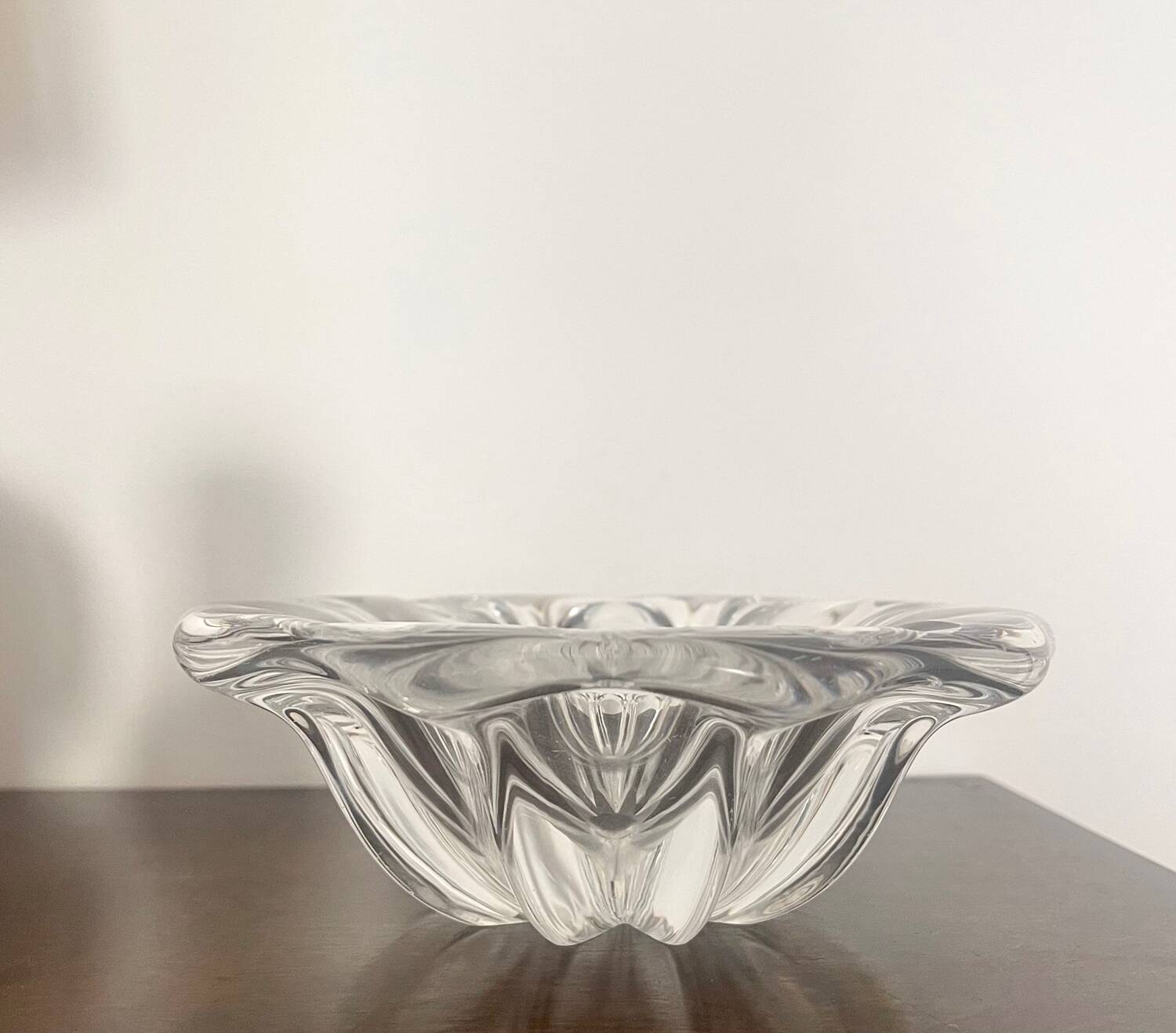 Crystal catchall by St Lambert