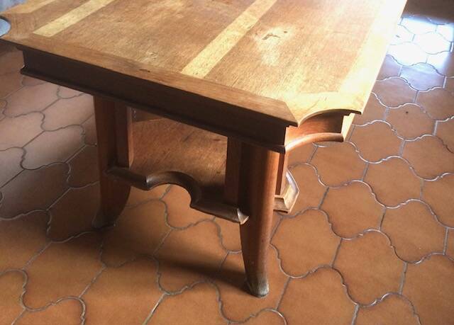Solid oak table