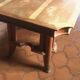 Solid oak table