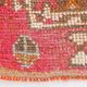 Salmon Pink & Peach Vintage Runner Carpet For Kitchen, 93x290Cm