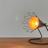 Mid-century German brass table lamp or floor lamp from the 1950s.