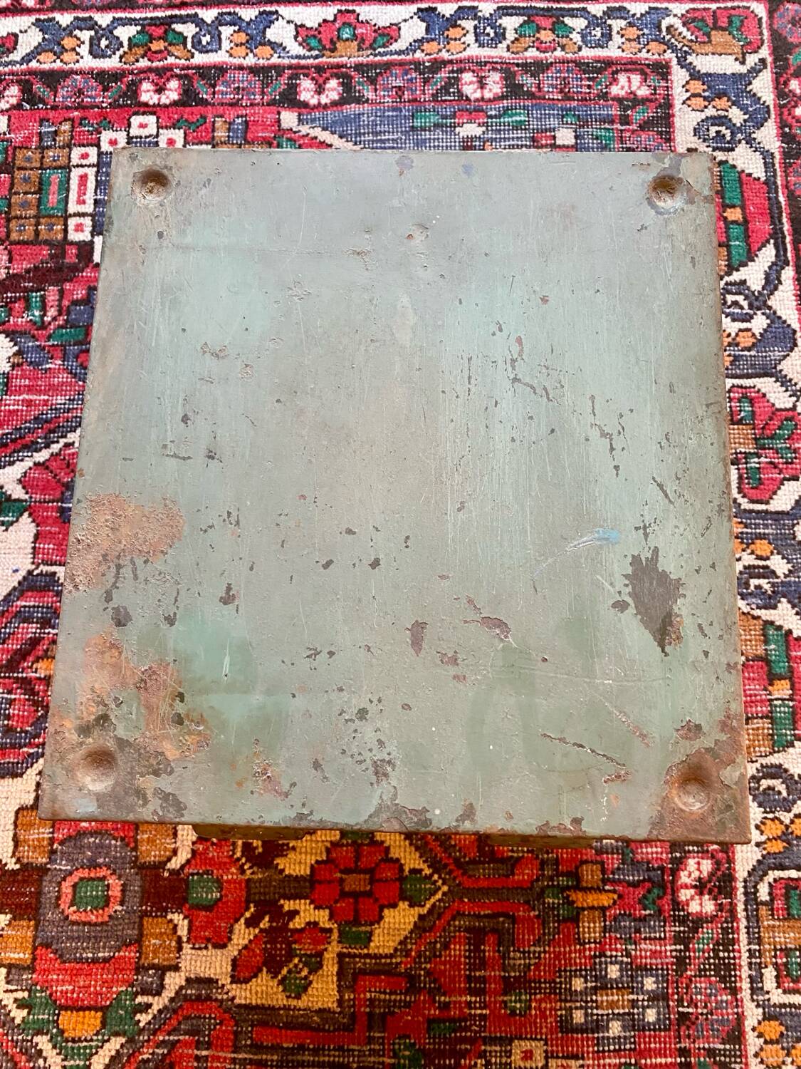 Set of 3 double industrial metal storage lockers