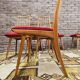Set of 6 teak chairs by Ernst Martin Dettinger 1960
