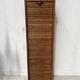 Oak curtain cabinet 20th century office furniture