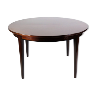 Table à manger en palissandre conçue par Omann Jun. A/S, Modèle n° 55