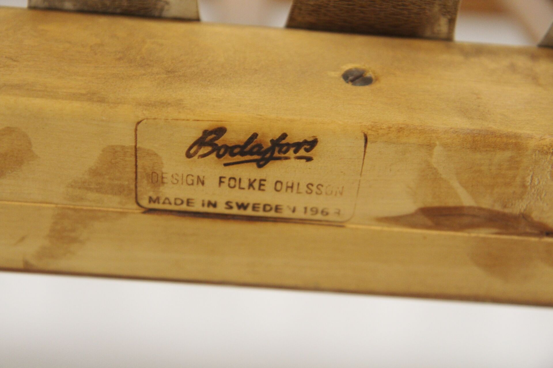 Scandinavian sofa 3 places, Folke Ohlsson for DUX, Sweden, 1960