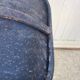 Paire de tabouret de bar artisanal pivotant metal industriel 50s