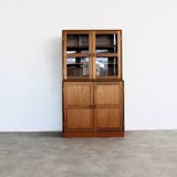 vintage wall cabinet | display cabinet | C. Hvidt