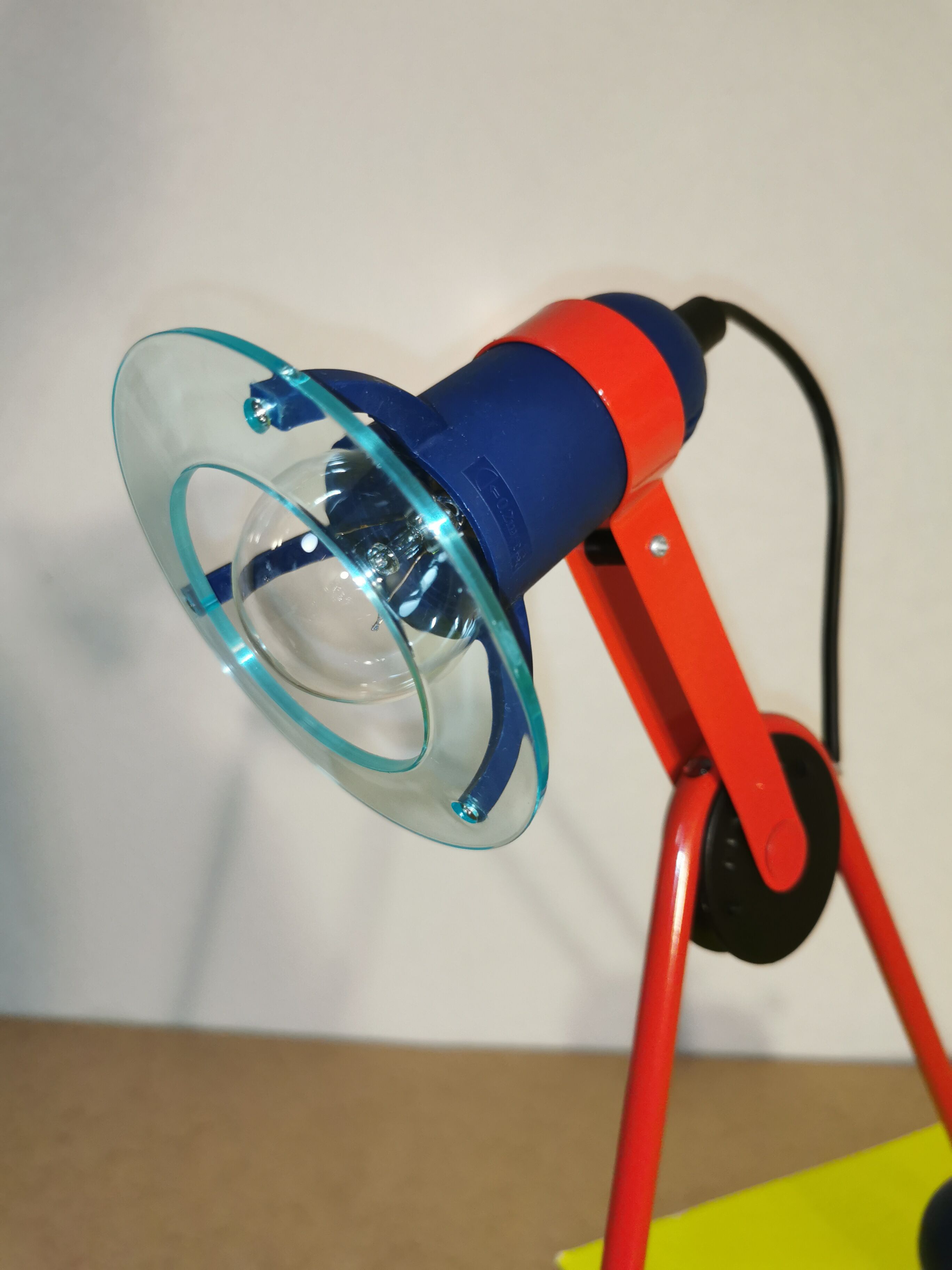 Lampe orientable postmoderne, 1980