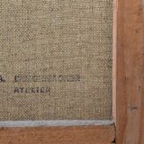 Paul Alex Deschmacker, Lily in a white vase (circa 1940)