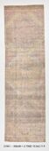 3x10 Cream Brown Soft Vintage Runner Rug 90x306Cm SK 21941