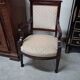 Paire de fauteuils d'époque Empire, réalisée en acajou