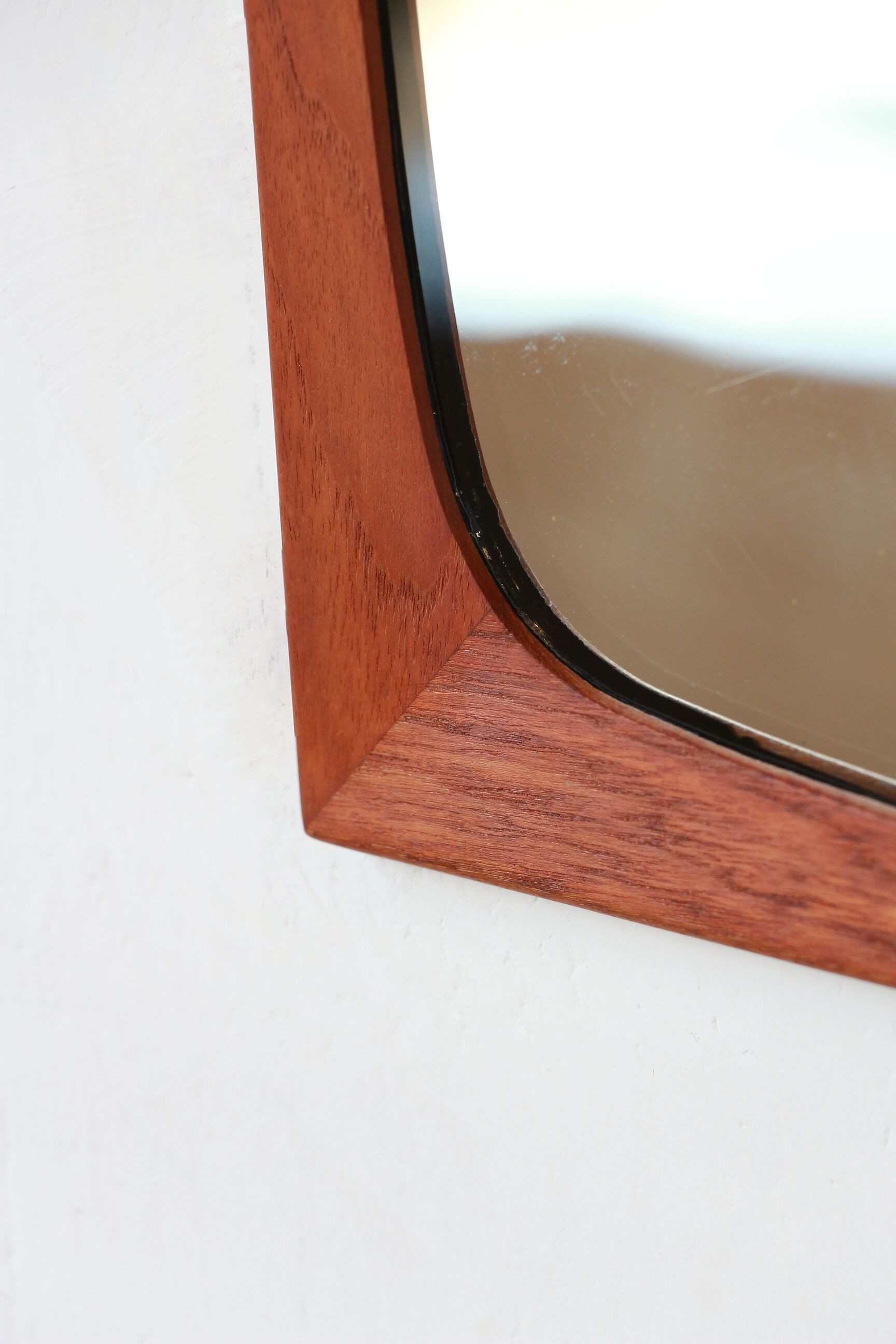 Square Teak Mirror - Scandinavian (4.7)