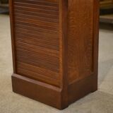 Oak filing cabinet from the 1950s