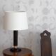 Leather lamp base, Le Tanneur (attr.), France, 1950s/1960s
