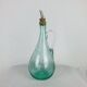 Farinelli Biot bubbled glass oil bottle