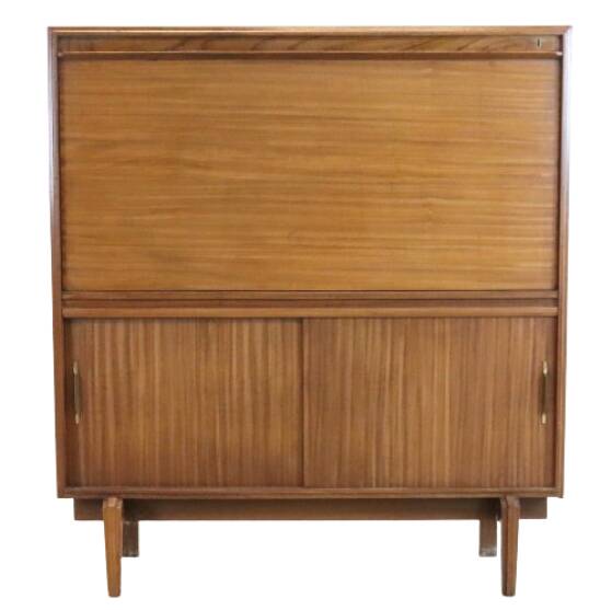 Beaver & Tapley Ltd secretaire 'Elvington' - vintage teak